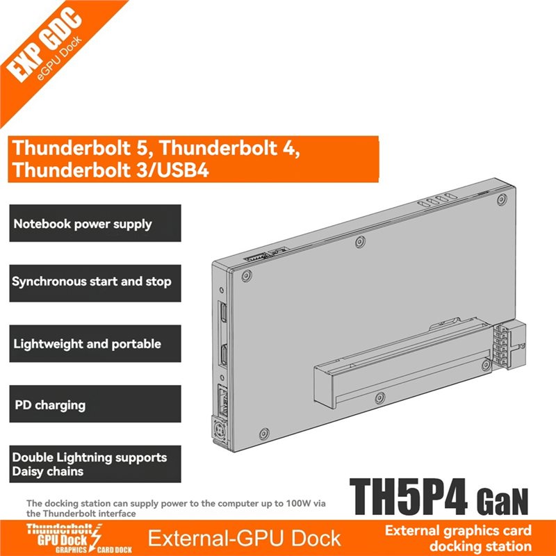 X64A-EGPU Dock External Graphi - огляд і ціна Gpu External Dock Egpu Thunderbolt 4